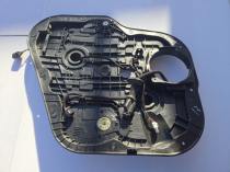 Дверная карта Kia Sorento Prime UM задняя левая OEM 83471-C5000 вид спереди Декоративная панель без повреждений